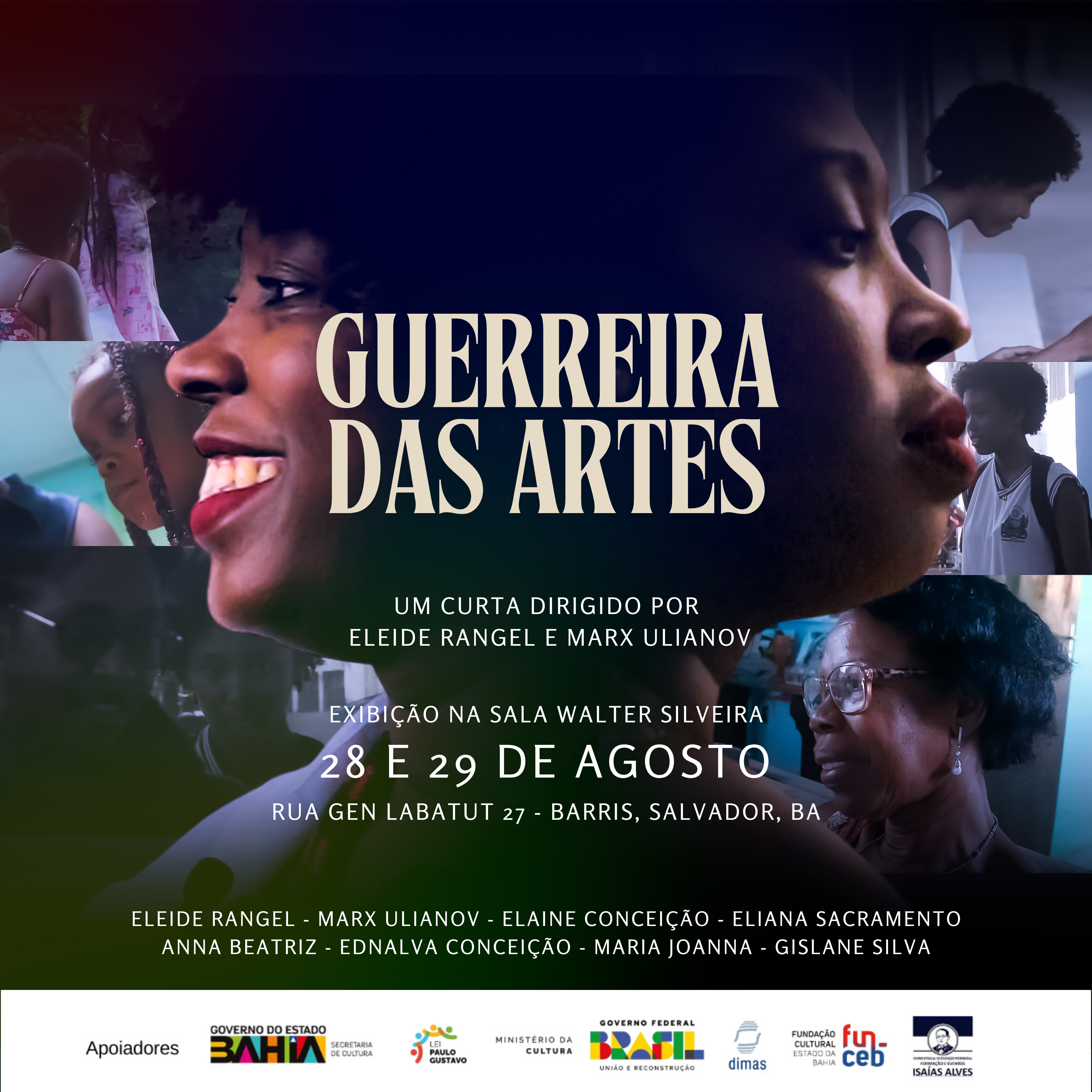 CARTAZ - GUERREIRA DAS ARTES - Eleide Evangelista Rangel