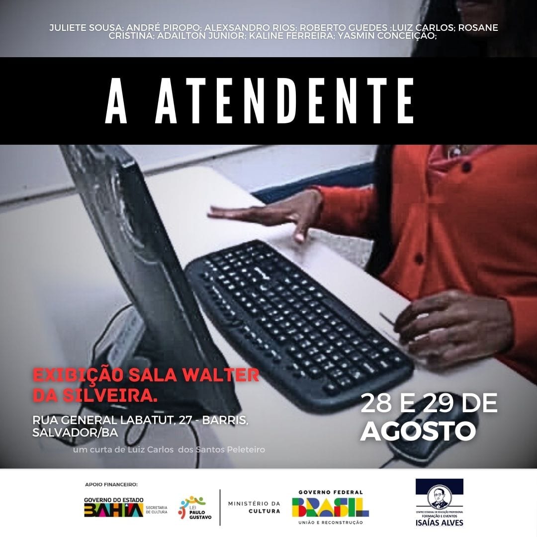 POSTER - A ATENDENTE - Roberto Batista Guedes