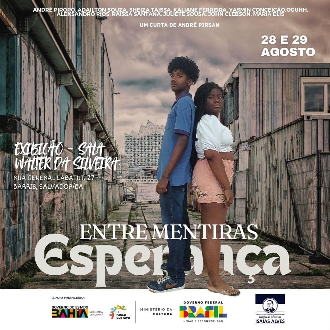 POSTER - ENTRE MENTIRAS E ESPERANÇA - André Piropo